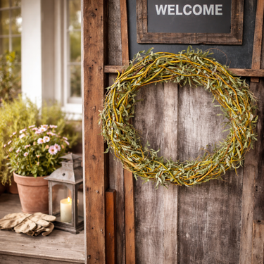Curly Willow Wreath